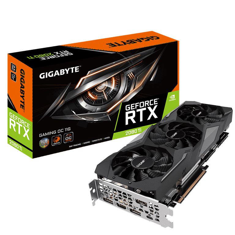 グラフィックボード・グラボ・ビデオカード GIGABYTE GEFORCE RTX 2080 Ti 11GB Gigabyte GeForce RTX 2080 Ti Gaming OC 11GB Graphics Card - GV