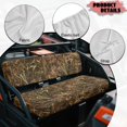 thumbnail image 6 of HUIACONG Duck Camo UTV Seat Covers Waterproof Breathable Universal UTV Seat Covers Non-Slip Soft Fit for Kawasaki Mule 3010, 6 of 7
