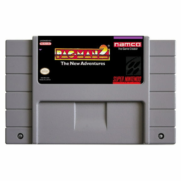 SNES Games Cartridge Pac-Man 2 - The KERREY New Adventures