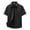 Black, variant on Men's Short Sleeve Casual Shirt Nylon Workwear Button Down with Multiple Pockets Loose Fit Comfortable for Daily Wear Spring Summer Fall Mens Summer Lightweight Pullover Tee Shirts