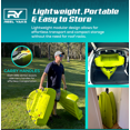 thumbnail image 5 of 9.8ft Rocket Modular Fishing Kayak - Fin Drive, 400 lbs Capacity, Yellow Black - Pedal Fishing Kayaks for Adults & Youth, Sit on Top, Compact Storage, Lightweight, Easy Transport, 5 of 6