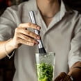 thumbnail image 4 of Professional Grade Mojito Masher, Stainless Steel Cocktail Muddler, Food Grade Safe Grid Texture, Ergonomic Design For Comfort, Compact Size For Easy Storage, 4 of 5