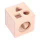 thumbnail image 5 of Bloques de construcción de aprendizaje temprano para niños, cubo clasificador de formas de madera para estudiar geometría, 5 of 14
