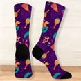 thumbnail image 6 of Hot Sales Socks for Men Under $2 GIJNRIUIUA Light Blue Crew Socks Animal Knitted Cute Socks Mid Socks Knee-High Socks, 6 of 8