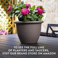 thumbnail image 7 of The HC Companies Sevilla Round Self-Watering Pot with Internal Disk 12 Inch, Painted Black, 7 of 7