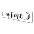 thumbnail image 4 of Tea Time Novelty Decor, Metal Wall Sign - 4x18 Inches, 4 of 4