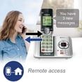 thumbnail image 6 of VTech CS6529-3 3-Handset Expandable Cordless Phone with Answering System-Caller ID/Call Waiting & Backlit Display/Keypad Silver 3 Cordless Handsets NEW, 6 of 15