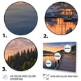 thumbnail image 3 of Designart "Coeur D Alene s Beauty in Idaho II" Idaho Metal Wall Décor Set, 3 of 5