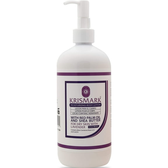 Krismark Moisturizing Body Lotion with Shea Butter and Red Palm Oil Lavender