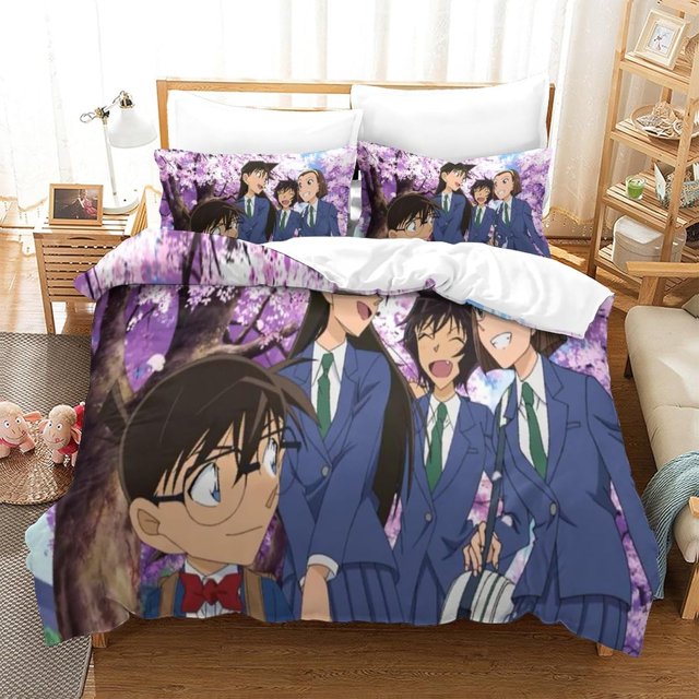Detective Conan - Baby Residential Decorative Mattress Set, Water Bath Mattress Set, 3 Piece, Modern Mattress with Animation,