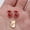 Red, variant on K-KED 100 Pcs Multicolor Alloy Enamel Cat Charms Pendant 15X8MM Diy Making D20126-Pink