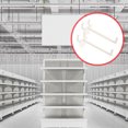 thumbnail image 1 of WHAMVOX 100Pack Slat Wall Hooks Beige Organization Essentials For Retail Display And Homeowners, 1 of 8