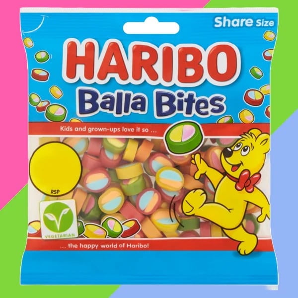 HARIBO Berries Original Red and Black Raspberry Gummies