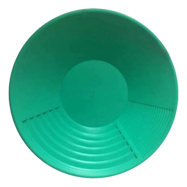 Kit de búsqueda de oro para principiantes. Batea portátil de plástico ABS para práctica recreativa y lavado de oro en ríos (38 x 38 cm, 5 colores)