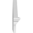 thumbnail image 4 of Ekena Millwork 28"W x 13-7/8"H x 2-3/4"P (Pitch 6/12) Peaked Cap 4 Spoke Architectural Grade PVC Combination Pediment, 4 of 8