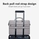thumbnail image 4 of grey Bolso para ordenador portátil, maletín de negocios de 15,6 pulgadas, bandolera de hombro repelente al agua, bolso para ordenador, trabajo, oficina y viajes, 4 of 5