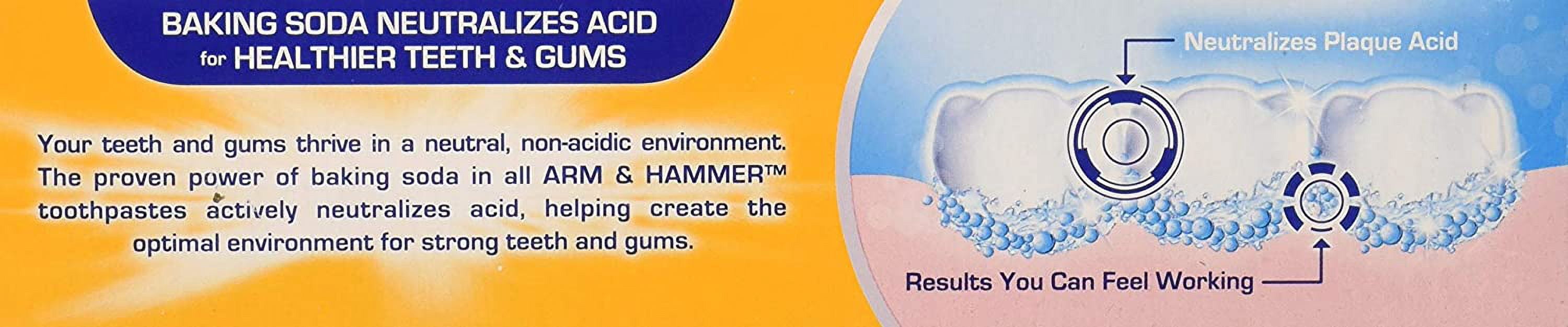 Arm & Hammer Extreme Whitening & Stain Defense Tootpaste, 4.3 Oz, 3 Pack