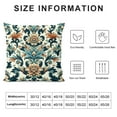 thumbnail image 5 of YANMS William Morris Cushion Covers Original Design Pillow Case Square Decorative Throw Pillow Cover for Sofa Bed Couch Living Room Bedroom Little, 5 of 5
