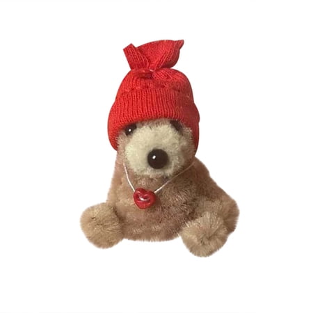 

TMOYZQ Christmas Toys for Baby Girls Boys Handmade Doll Pocket Love Bear for People In Need Cute And Interesting Animal Pocket Christmas Gift for Toddler on Clearance