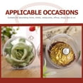 thumbnail image 2 of Raindrops 10-Pack Clear Plastic Fillable Ornament for Holiday Decorations and Seasonal Craft Projects, 2 of 8
