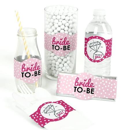 Bride To Be Diy Bridal Shower Bachelorette Party Wrappers
