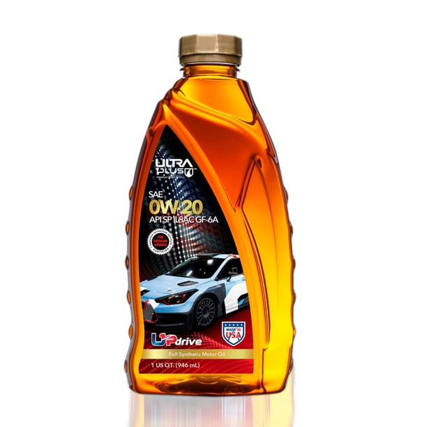 Ultra1Plus SAE 0W-20 100% Sintético Aceite Motor Gasolina API SP ILSAC GF-6A dexos1TM Gen 2 946ML