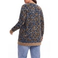 thumbnail image 6 of Cueply Women Plus Size Cardigan Open Front Button Down Sweater Lightweight Knit Jacket with Pockets Fall Winter Outerwear, 6 of 6