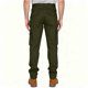 thumbnail image 2 of Ceisia Men Solid Color Multi Pocket Button Work Pants Outdoor Casual Gift Loose Trousers, 2 of 7