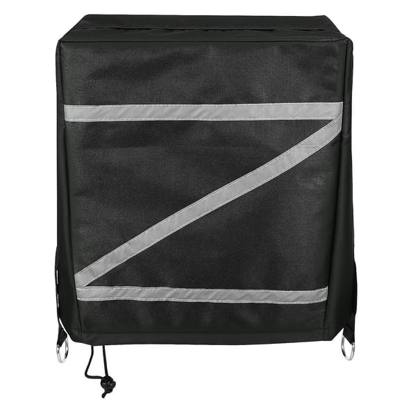 LITINKIMI Vehicle Owners Jack Cover Black 600D Oxford Fabric 1 Set