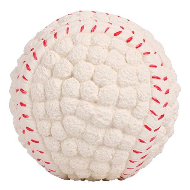 Pelota divertida juguete chirriante para mascotas, juguetes interactivos molares resistentes a mordeduras para perros (B) Likrtyny Para estrenar