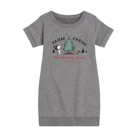 

Peanuts - Farm Fresh Trees - Toddler & Youth Girls Fleece Dress