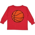 thumbnail image 3 of Inktastic Basketball Sports Ball Boys or Girls Long Sleeve Toddler T-Shirt, 3 of 5