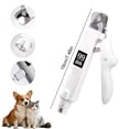 thumbnail image 7 of 2-in-1 Pet Nail Clippers & Paw Hair Trimmer Set (with LED Light) — Rechargeable, Waterproof Pet Paw Groomer — Grooming Clippers for Small, Medium, and Large Dogs & Cats — Universal for Cats & Dogs: L, 7 of 7