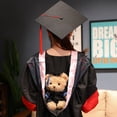 thumbnail image 2 of Pompotops Graduation Bear Class Of 2023 Graduation Plush 9 Inch Graduation Bear Gift Kindergarten Graduation Stuffed Graduation Doll With Diploma And Sash Clearance, 2 of 3