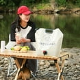 thumbnail image 4 of 9L Water Container Bag Large Capacity Portable Foldable Leakproof Water Bag with Stepless Adjustable Faucet for Camping, 4 of 7