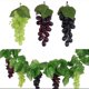 thumbnail image 1 of Artificial Grape Bunches Vine Hanging Leaves Garland Party Decor, 1 of 4