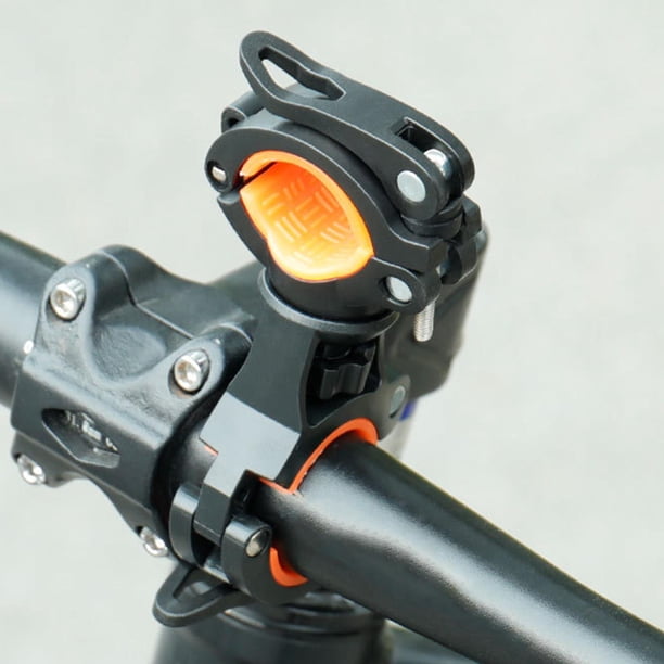Soporte de luz para bicicleta Cola Naranja negro