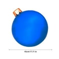 thumbnail image 3 of Chmadoxn Christmas Inflatable Balls Yard Decorations, 24 Inch Giant PVC Inflatable Christmas Decorated Ball Ornaments, Outdoor Large Xmas Blow Ball Decorations for Outside Holiday Yard Decorations, 3 of 5