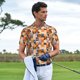 thumbnail image 3 of Balery Cat Paws Camisa Polo de Hombre con Estampado, de Manga Corta y Tejido Medio, Camisa Tipo Golf Polo-Medium, 3 of 6