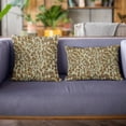 thumbnail image 2 of Plutus Safari Cheetah Embroydery Luxury Throw Pillow - Double sided 20" x 20", 2 of 2