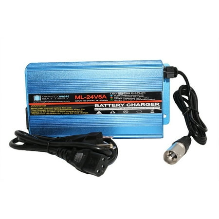 

24V 5A Battery Charger for Hoveround / Lakematic