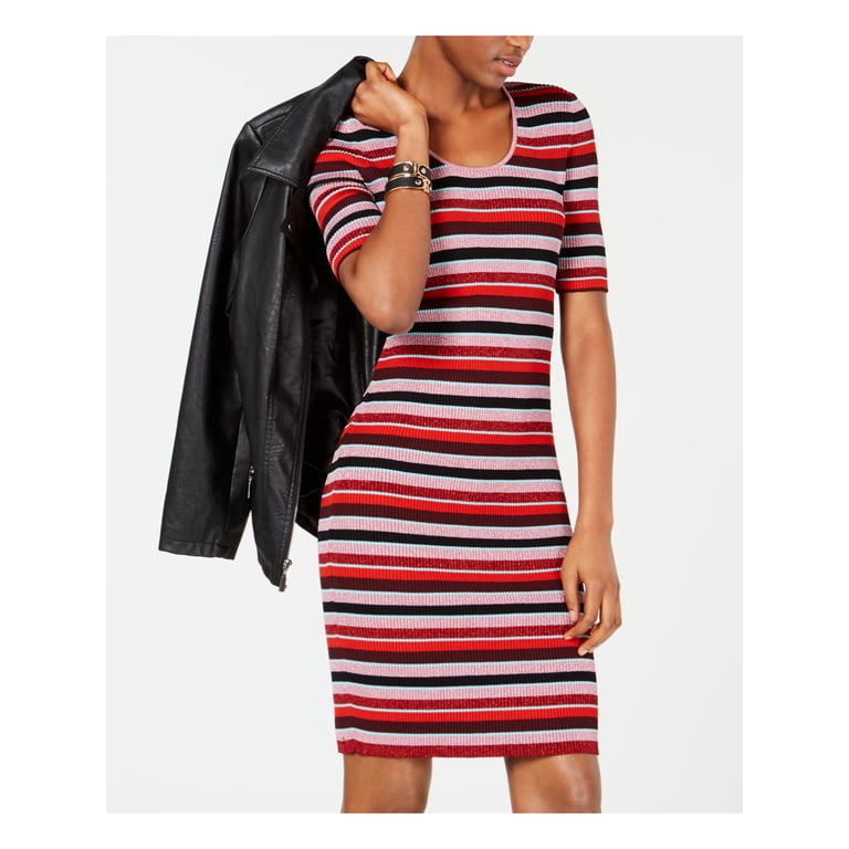 BAR III $90 Womens New 0020 Burgundy Striped Metallic Dress XL B+B - Walmart.com BAR III $90 Womens New 0020 Burgundy Striped Metallic Dress XL B+B - Walmart.com