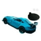 thumbnail image 2 of Modelo de coche consola central decoración 1:64 hogar oficina escritorio dinámico universal automático Azul Verde, 2 of 9
