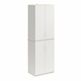 thumbnail image 2 of Mainstays 72" 4 Door Storage Cabinet, White, 2 of 8