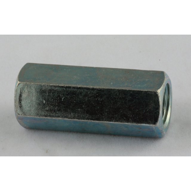 14-20 X 78 Hex Rod Coupling Nuts Steel Zinc 100 Pack