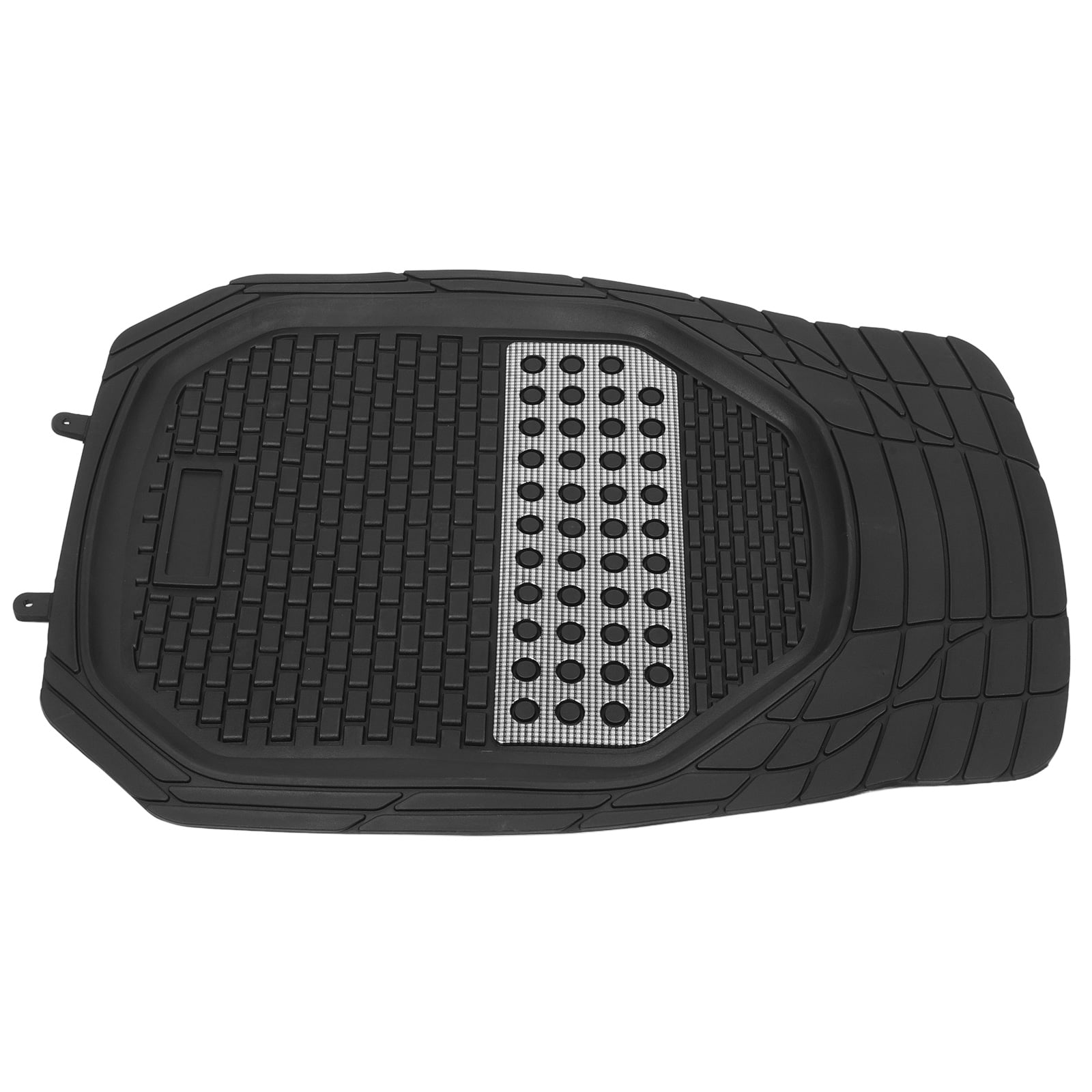 MOKKHNB Floor Mats Floor Mat Black PVC 1Set for Driving