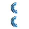 thumbnail image 3 of Langgg Lot de 2 Housses pour Patins à Glace Chaussures à Roulettes Anti-Poussière Protecteur Réutilisable Lavable Intérieur Extérieur Patinage Artistique Garde Bleu Clair 2Ensemble, 3 of 6
