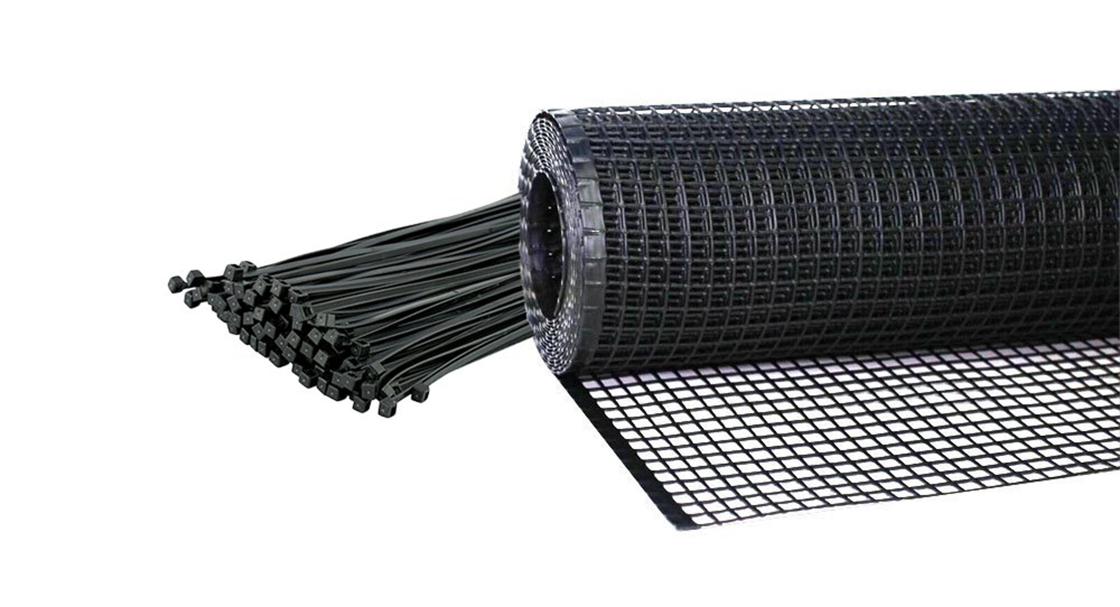 KidKusion Heavy Duty Guard, 15 ft Long, Plastic, Gate, Toddler, Child, 1 CT, Black