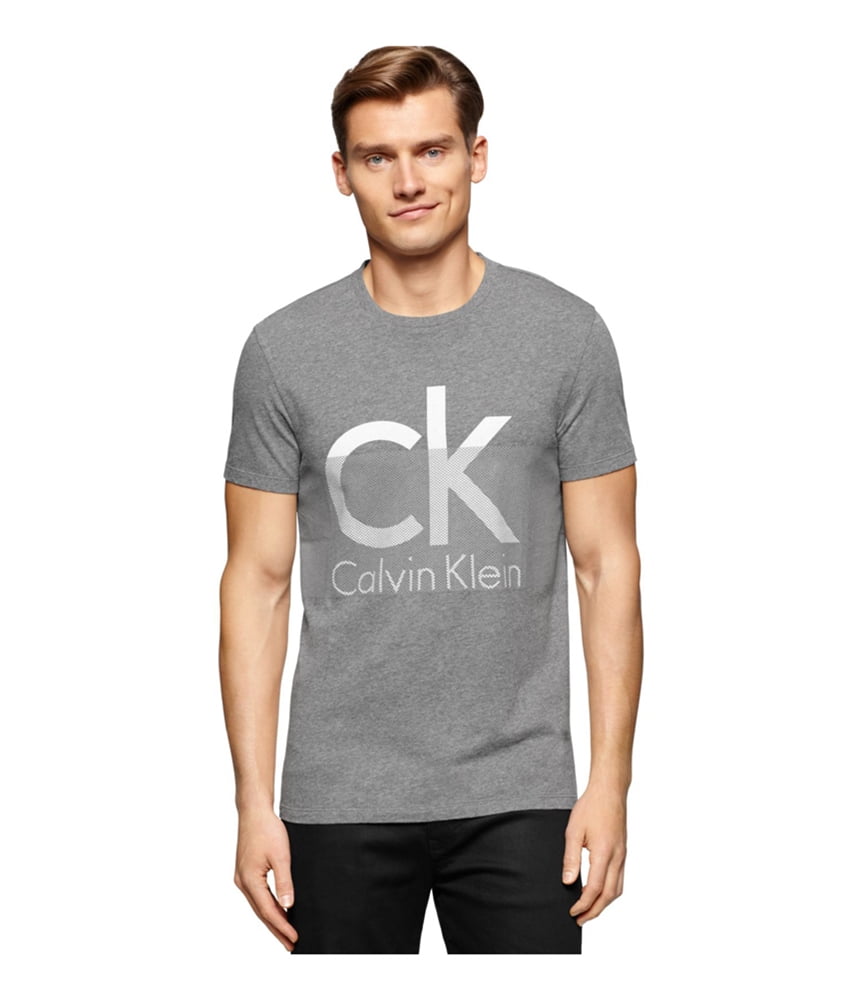 Calvin Klein - Calvin Klein Mens CK Logo Graphic T-Shirt ...