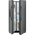 thumbnail image 5 of FRIGIDAIRE GRSC2352AD  SIDE BY SIDE FREESTANDING REFRIGERATOR Black Stainless Steel, 5 of 7